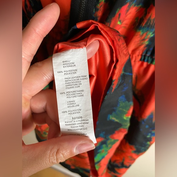 Kensie Orange Dress - Picture 9 of 10